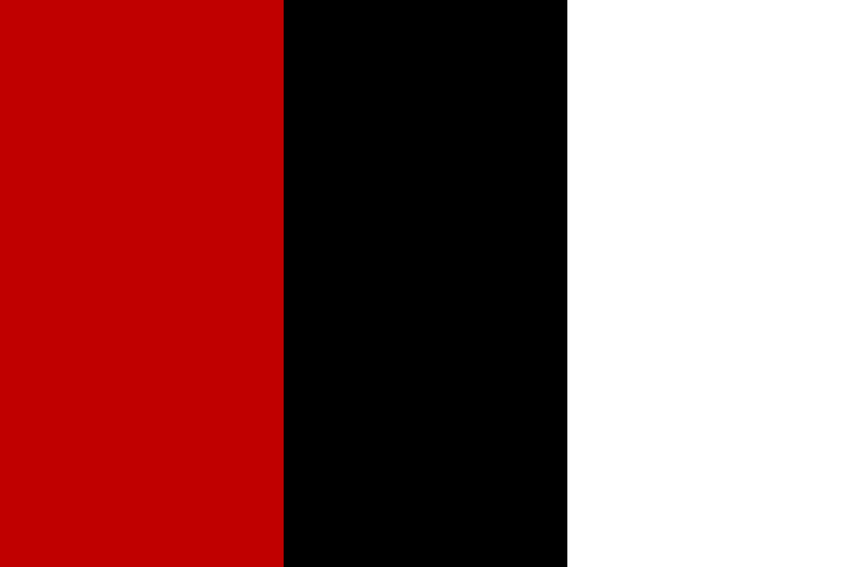 Fragment of a flag in a list of other fragments